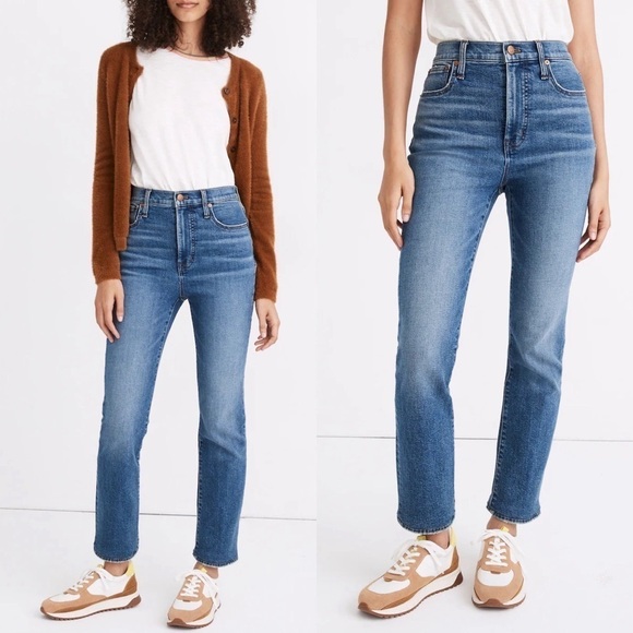 Madewell Slim Demi-Boot Jeans - Picture 1 of 11